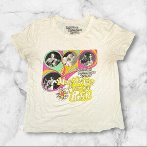 Creedence Clearwater Revival Graphic Crop Tee | Vintage-Style Band Tee | S/M